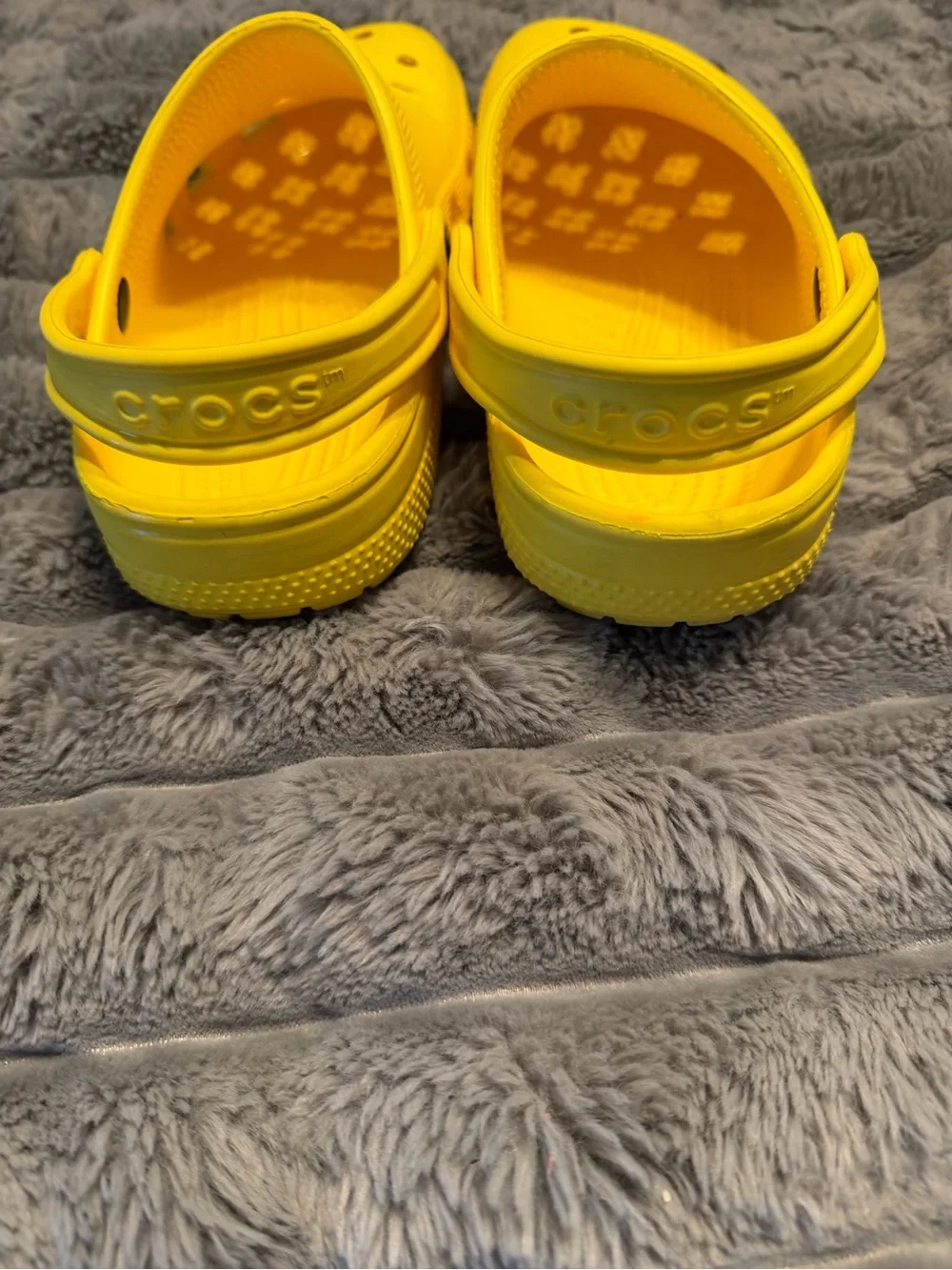CROCS Kids Yellow Classic Clog Sandals